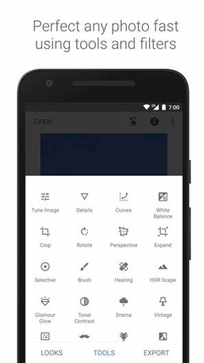 snapseed手机修图软件免费版 v2.19.1.303051424