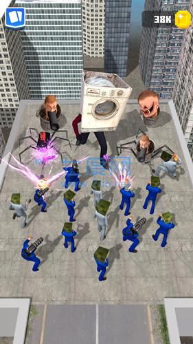 马桶人大作战游戏