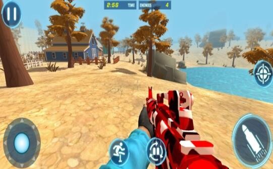 惊人的3D枪射击战场 V 1.0