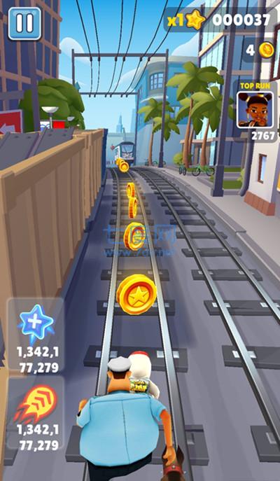 9999999999亿金币地铁跑酷