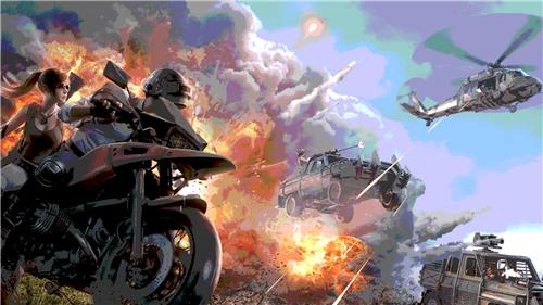 沉浸式吃鸡比赛