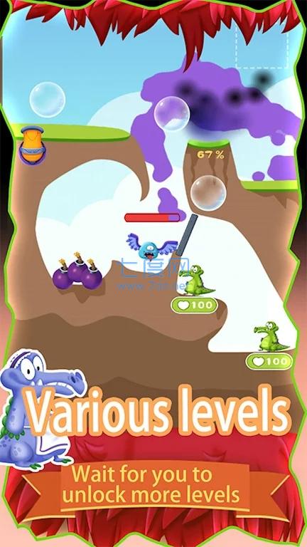 火柴人拯救鳄鱼Save thecrocodile