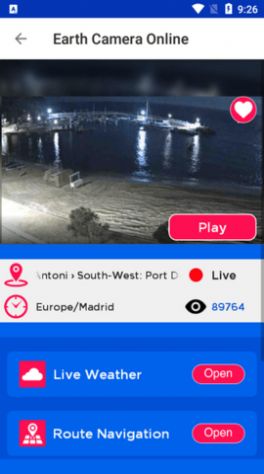 earth camera全球实况高清摄像头直播app苹果中文版  v4.3.3