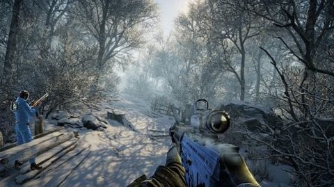 山地狙击手冬季射击  v1.0