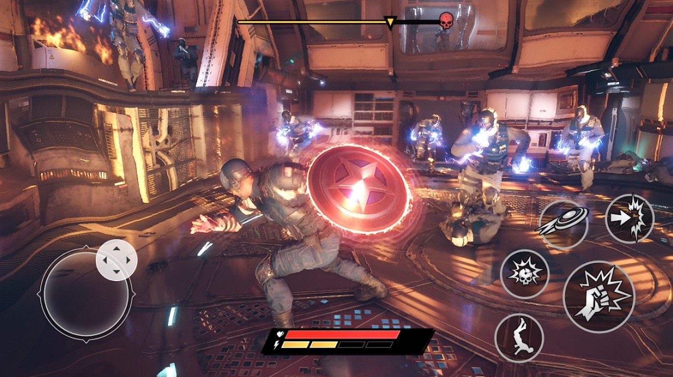 英雄队长超级战士游戏中文版图片1