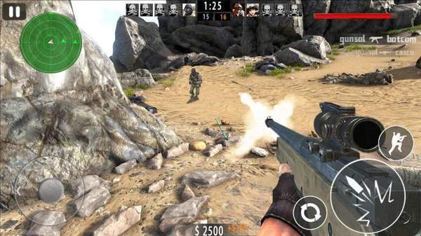 高山狙击手射击 v1.4