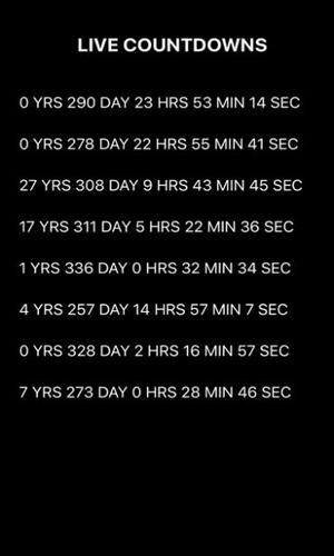 死亡倒计时软件截图2