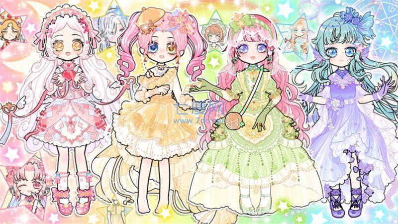 卡哇装扮女孩游戏