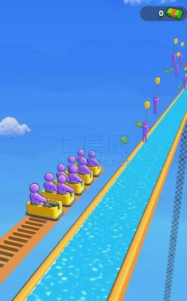 趣味滑滑车游戏