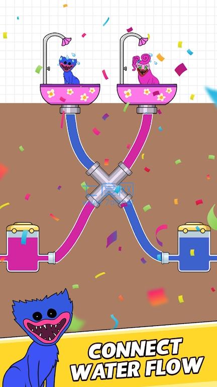 宠物清洁水流连接游戏 v0.23