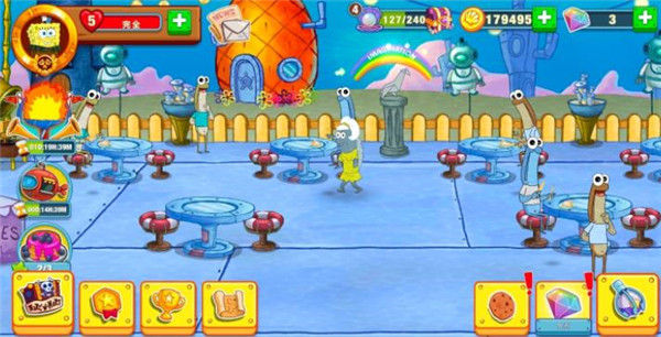 海绵宝宝大闹蟹堡王2023版