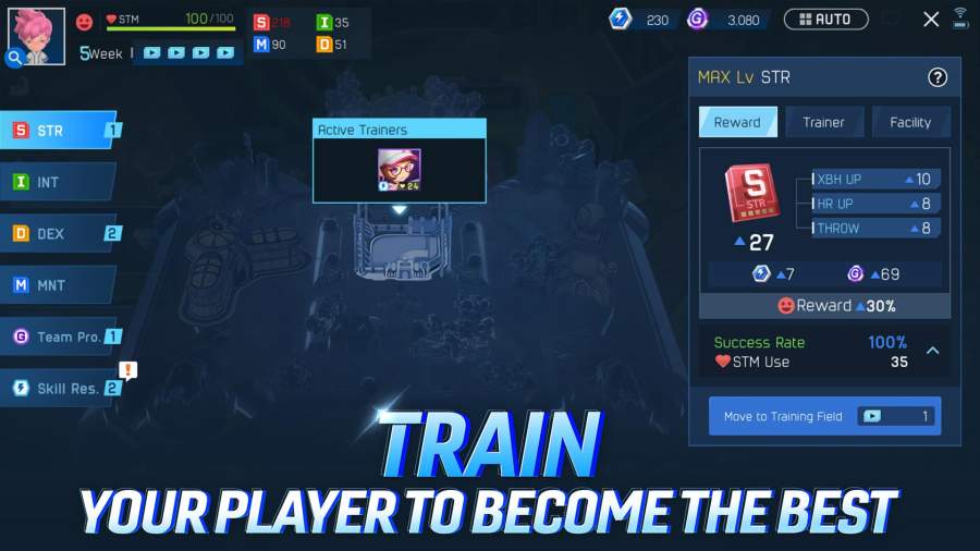 棒球明星2021中文版最新版免费金币免费钻石  v5.1.4