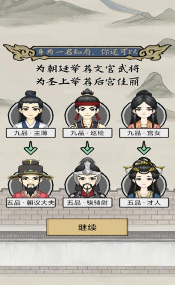 古代升官模拟器