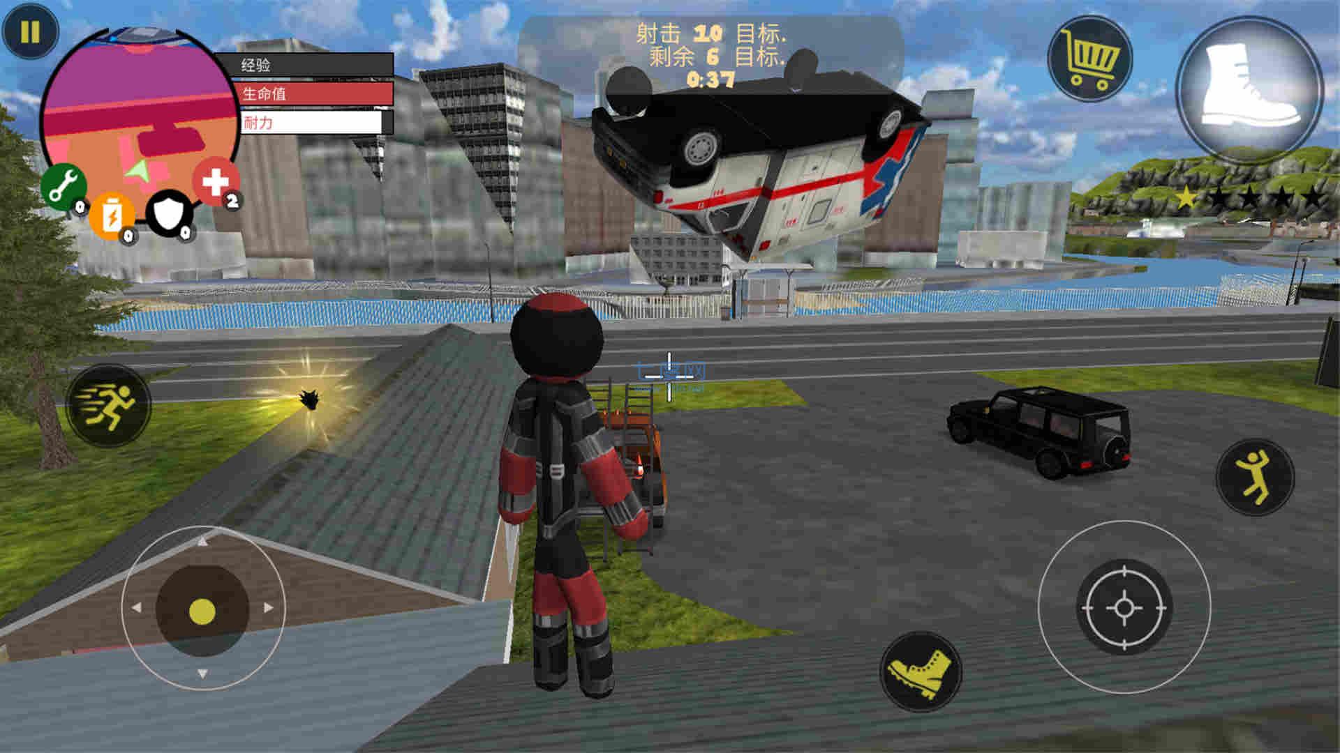 火柴人冒险救援游戏