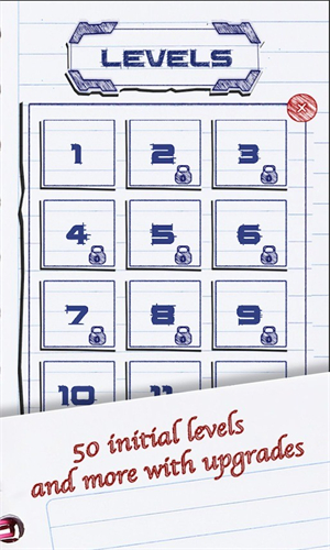 作业本飞机大战游戏中文版(Papel Battles)图片1