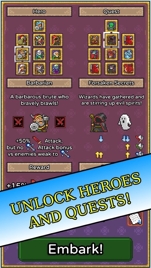 点击英雄冒险游戏安卓手机版  v5.0.4