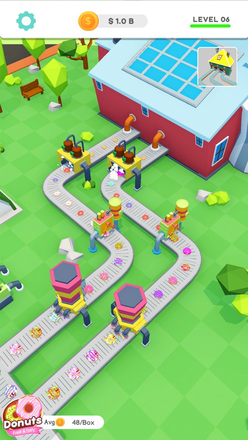 闲置的甜甜圈工厂免费金币中文最新版  v4.0.2