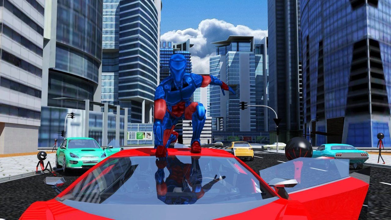 变异蜘蛛英雄免费金币钻石最新版图片1