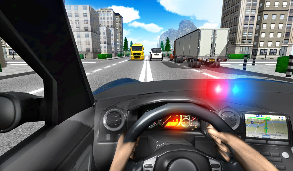 Police Driving In Car(警车模拟驾驶最新版) V1.0安卓最新版