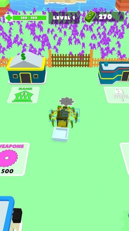 蜘蛛列车僵尸攻击游戏 0.1