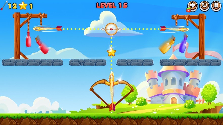 射箭游戏瓶射击  V 1.0