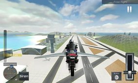 Flying Police Bike Simulator(警方飞行模拟器自行车) v1.1