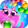 曲奇猫泡泡游戏
