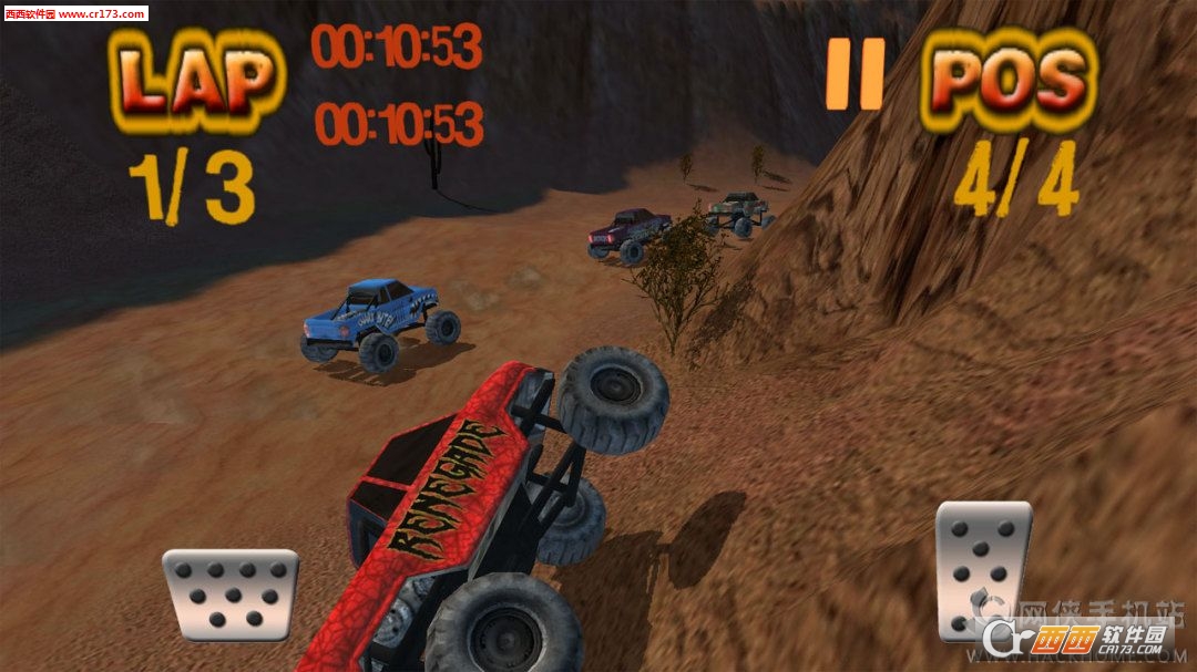 Monster Wheels Offroad(越野怪兽卡车赛越野怪兽卡车赛无限金币钻石修改版) 1.1安卓版