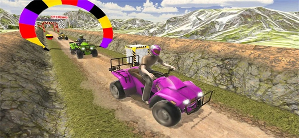 山地四轮摩托车赛手机版  v1.0