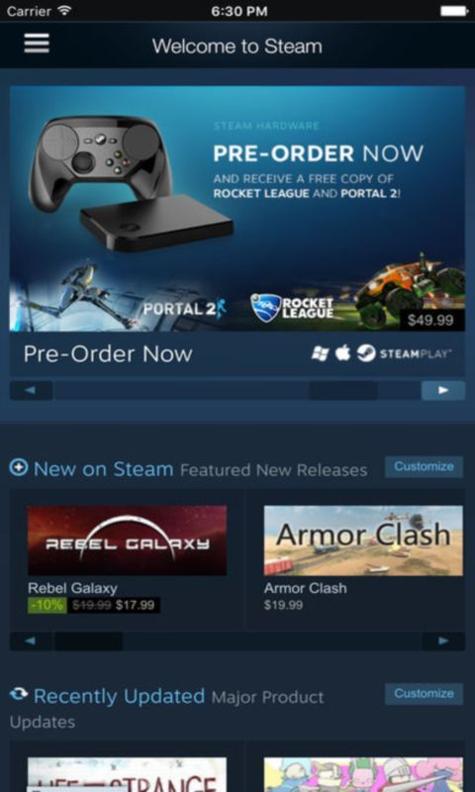 steam蒸汽平台 v1.3