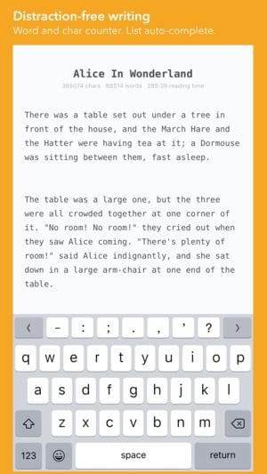 iWriter写作 v1.0
