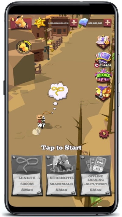 牛仔冲鸭无限金币 v1.0.8.1001 去广告版