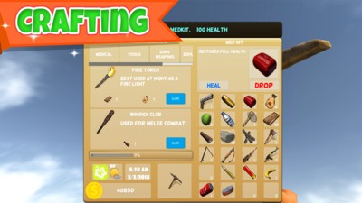 丛林猎人生存岛  v1.0