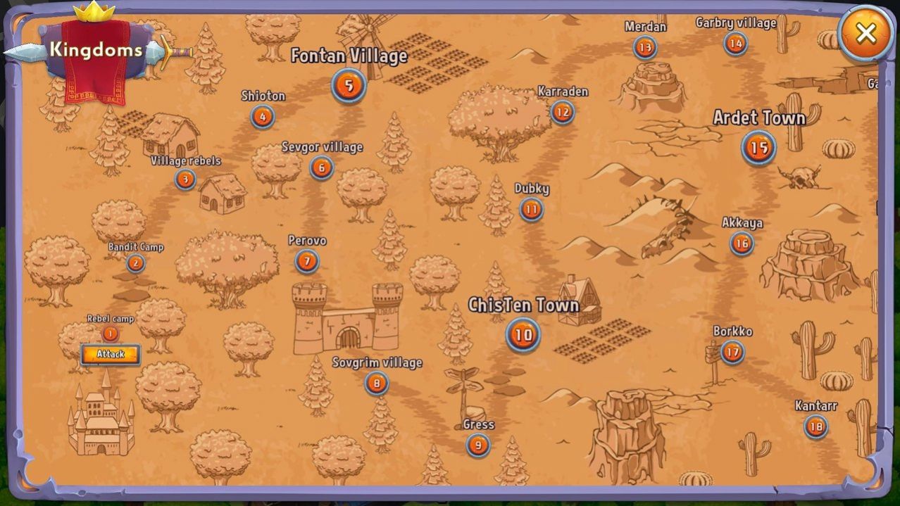 空闲的中世纪王国