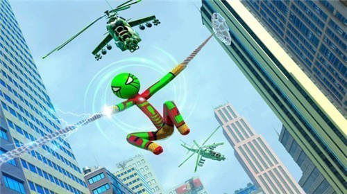 真实火柴人绳索英雄2完美版 v1.0.0