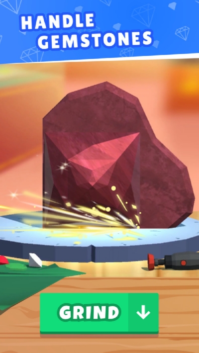 珠宝切割模拟器游戏