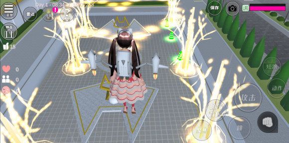 梨花校园模拟器有樱花雨新版中文版图片1