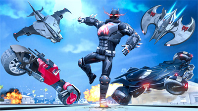 蝙蝠机器人Bat HeroGame