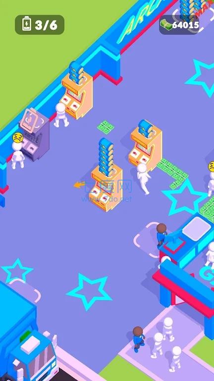 街机电池商店模拟游戏