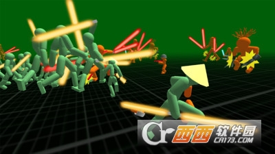 火柴人模拟战士之战截图0