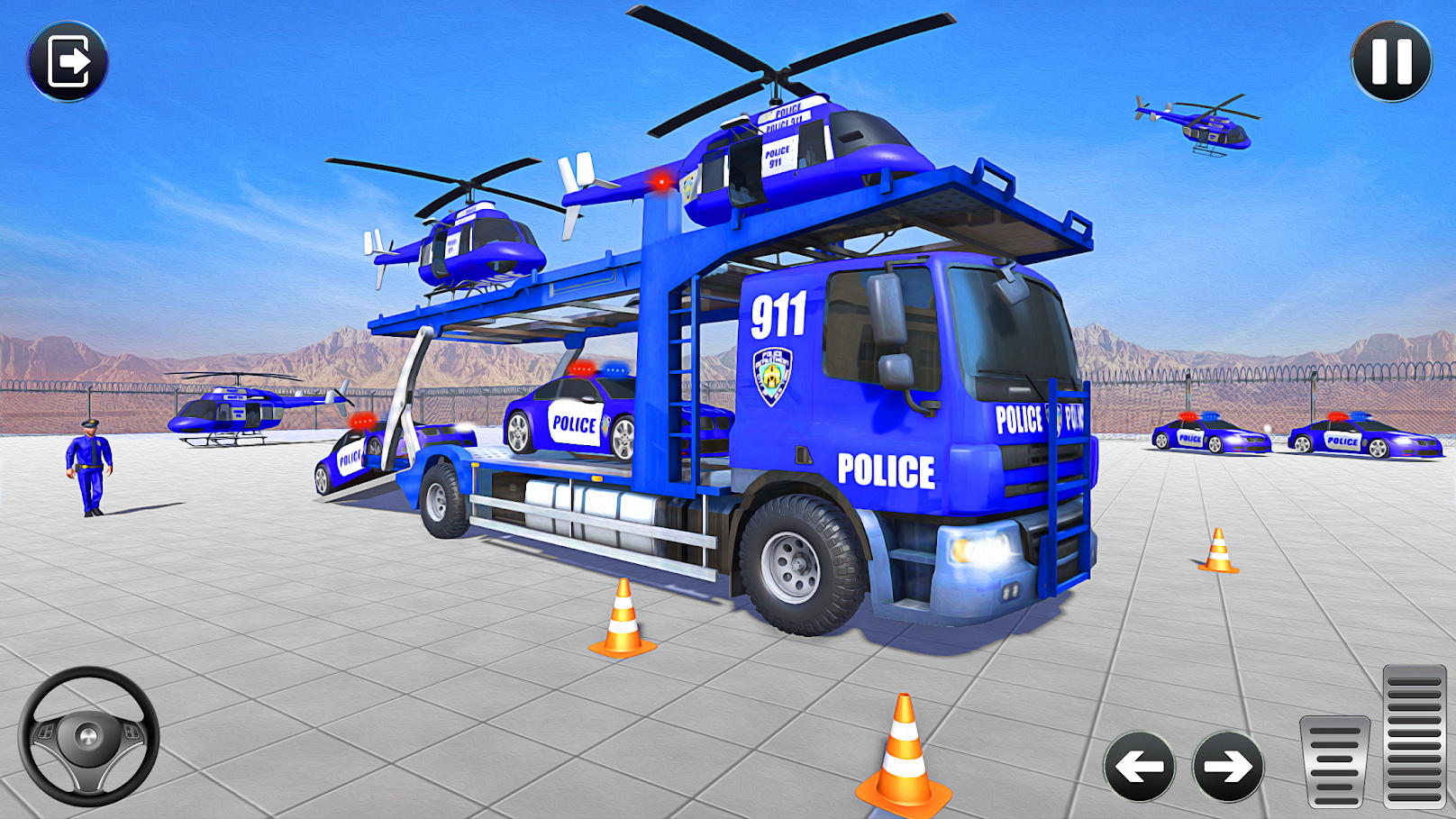 警察卡车运警车 v1.4
