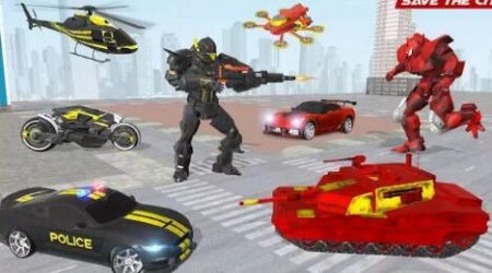 美国警用机器人汽车大战 v4.0.5