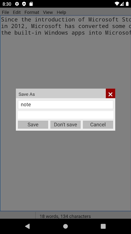 视窗记事本 v1.0.2