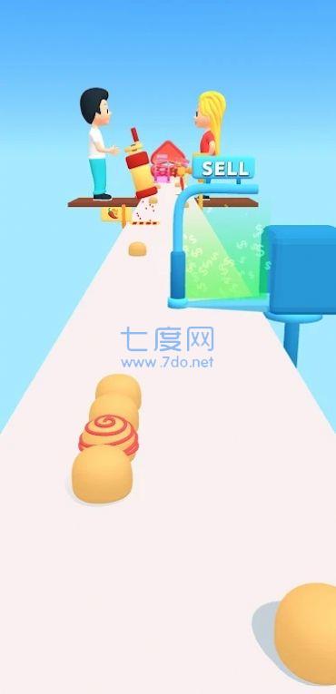 烹饪甜点跑游戏