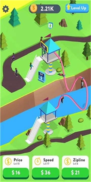 Zipline Idle 3D(滑索放置3D) v0.3