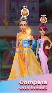 为女孩设计的时装设计师