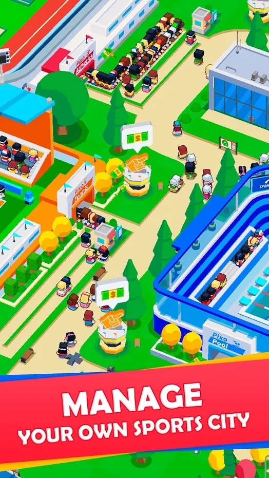 Idle Sports(体育小镇大亨游戏) v0.7.0 安卓版
