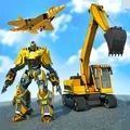挖掘飞行机器人游戏免费金币最新版 