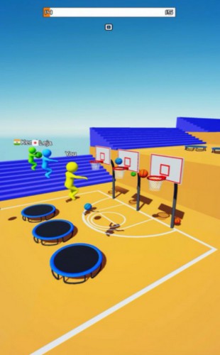 飞天大灌篮3D游戏截图0