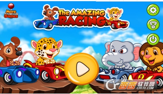 动物赛车游戏